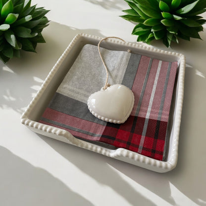 Heart Serviette Holder - Bespoke Hearts