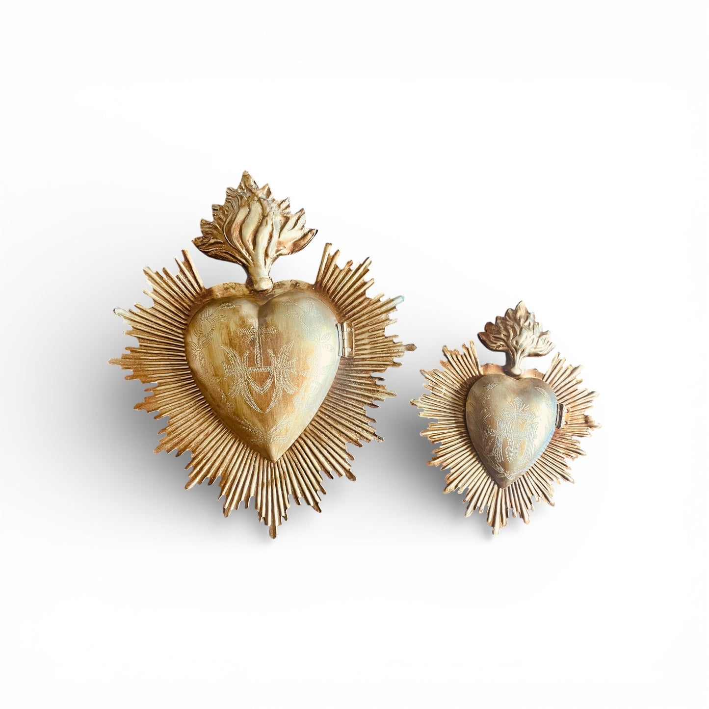 Flaming Sacred Heart Box