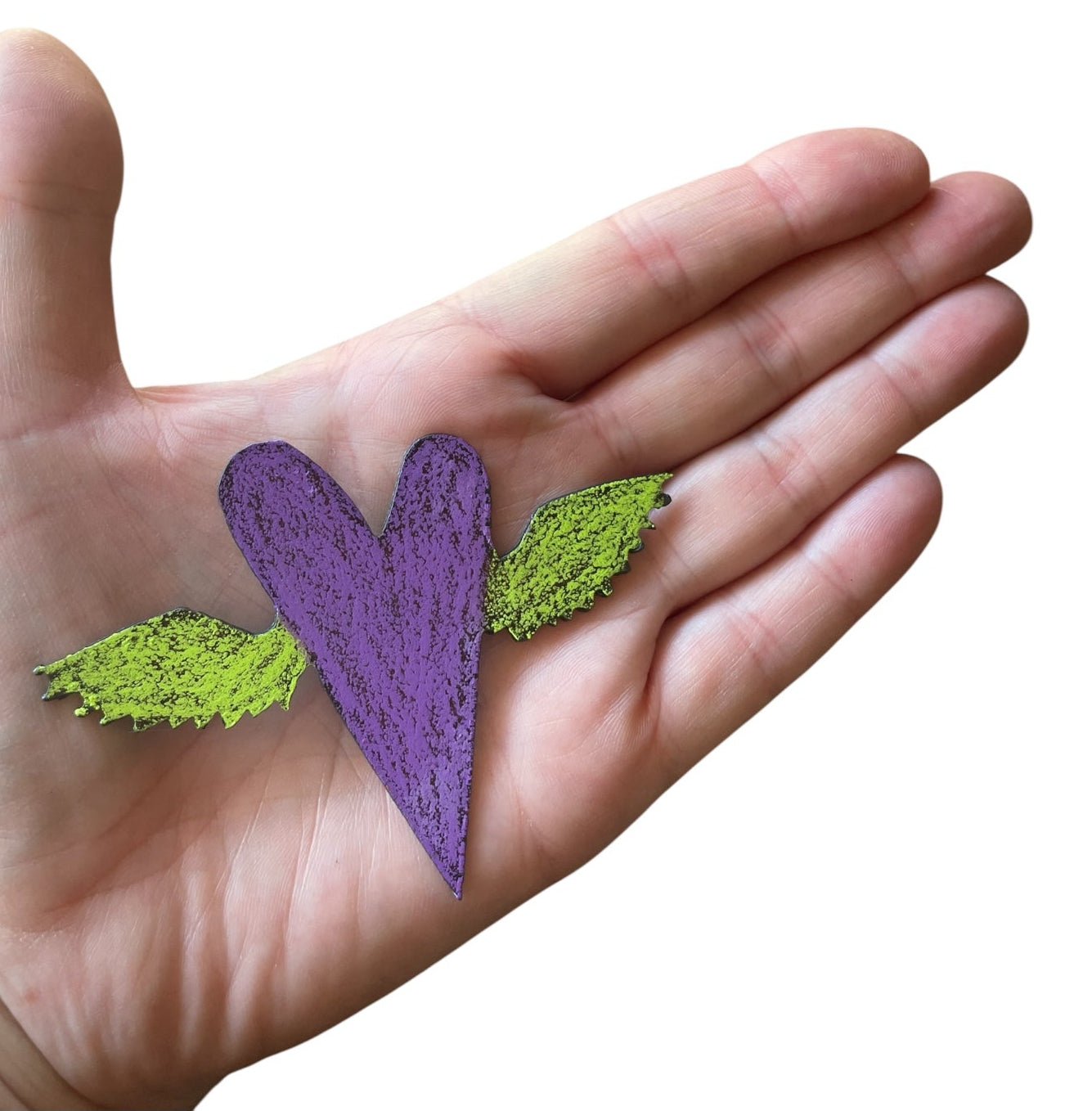 Winged Heart Magnets