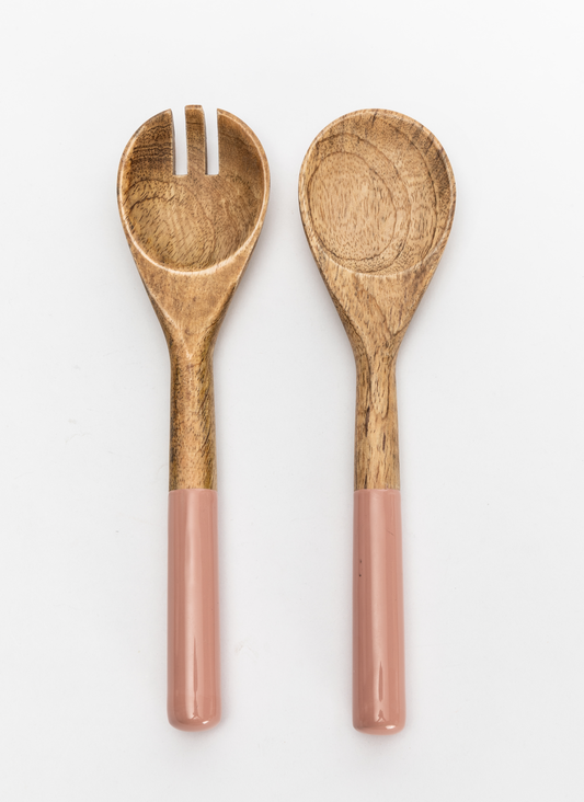 Salad Servers - Light Pink (Set of 2)