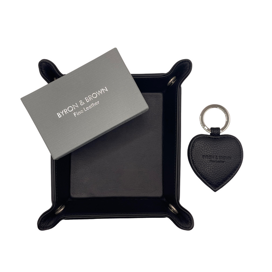 Leather Coin Tray - Made in Italy