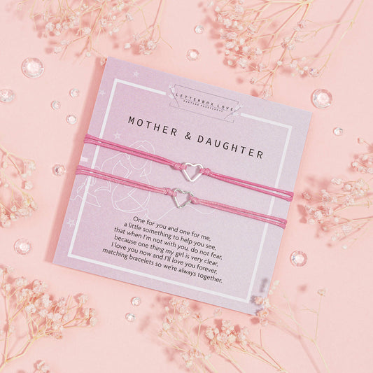 Mother & Daughter Matching Wish Bracelets