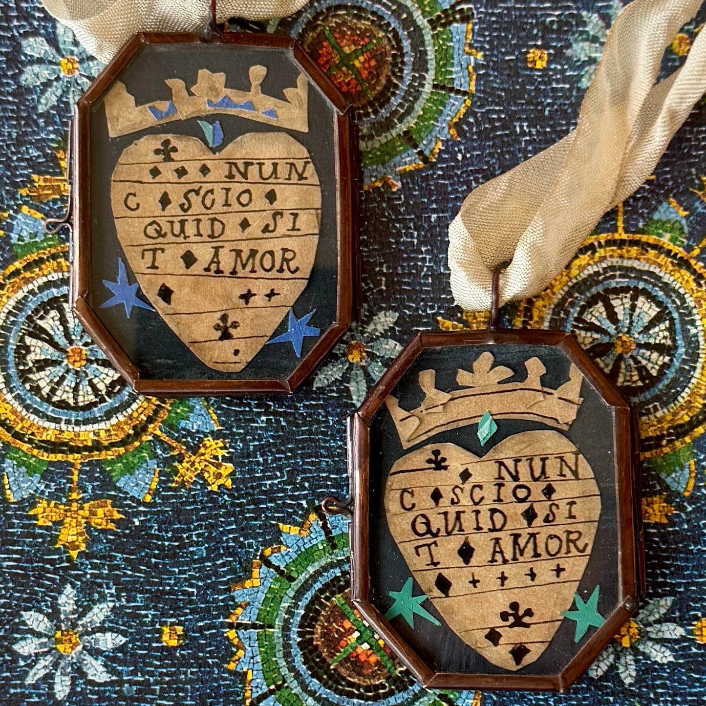 Nunc Scio II. ~ Art Locket Ornament