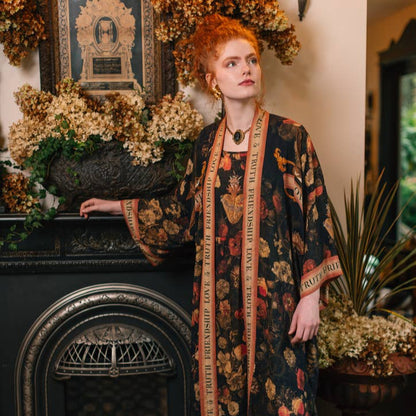 Heart of Gold Long Kimono