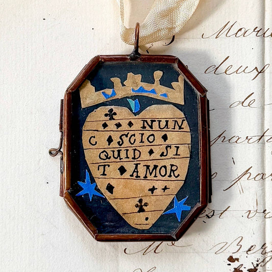 Nunc Scio II. ~ Art Locket Ornament