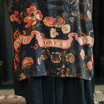Heart of Gold Long Kimono