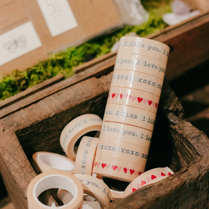 Heart Themed Washi Tape