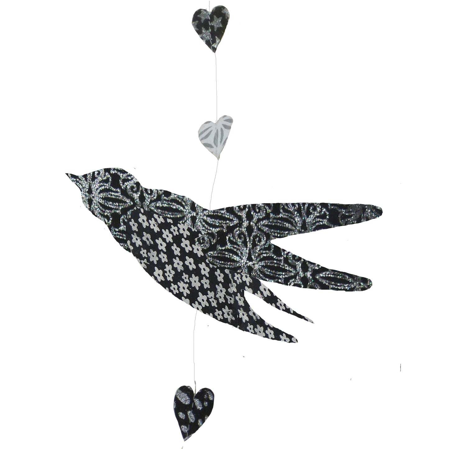 Epigram 3D Heart & Bird Garlands