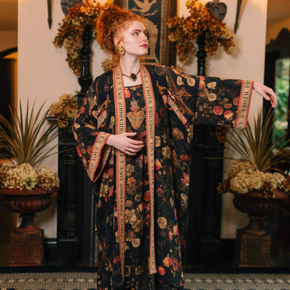 Heart of Gold Long Kimono