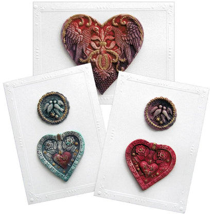 Heart Papercast Greeting Card