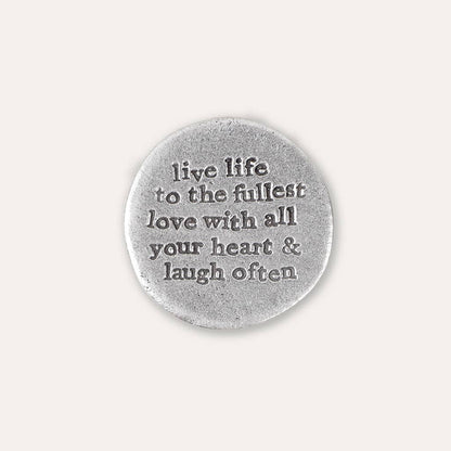 Live Love Laugh Pocket Coin Token