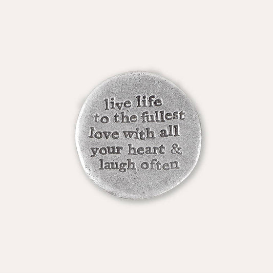 Live Love Laugh Pocket Coin Token