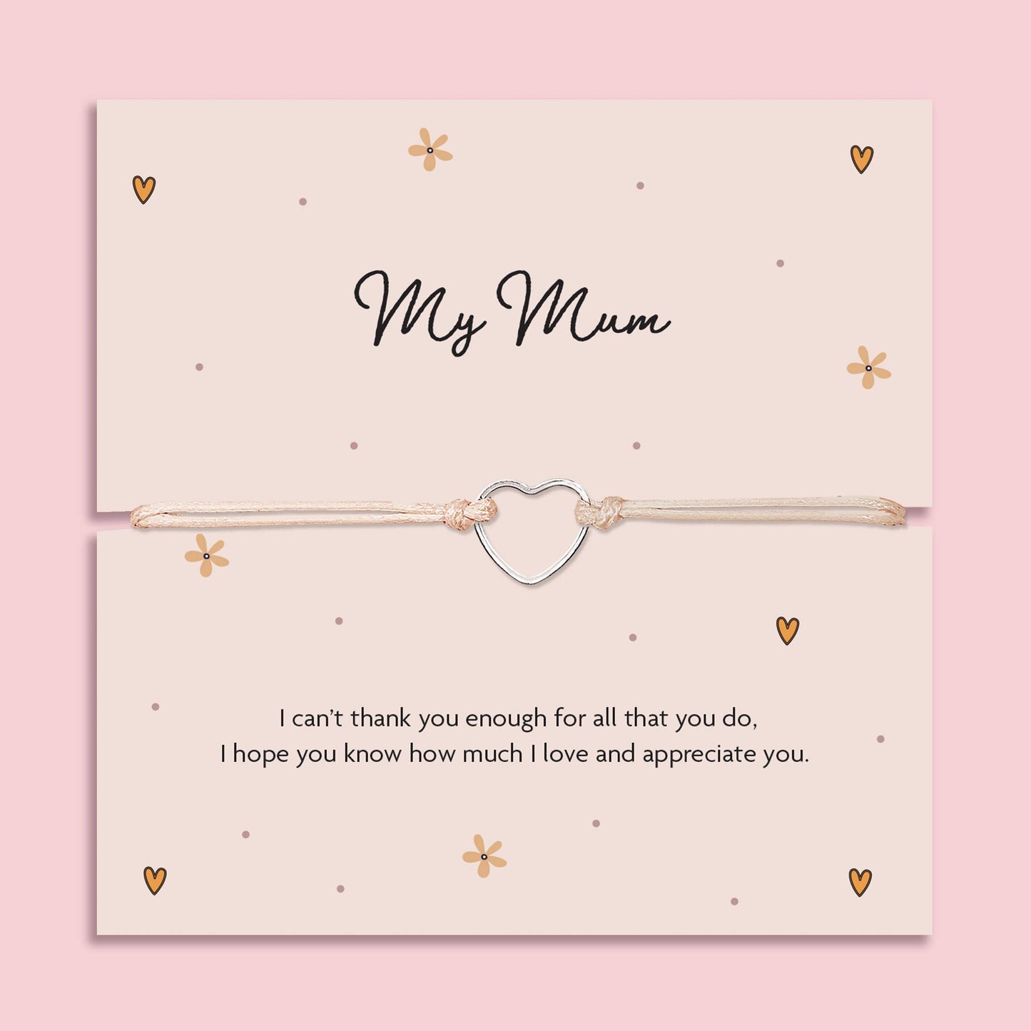 My Mum Heart Bracelet – Meaningful Mum Jewellery