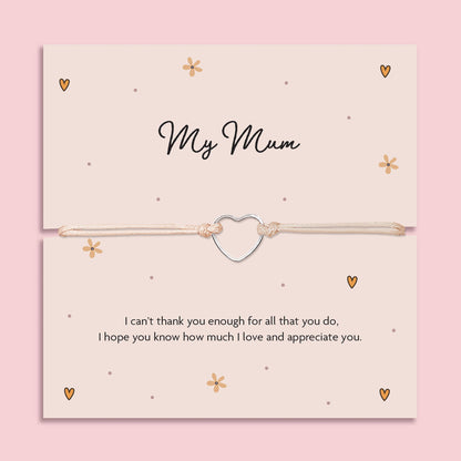 My Mum Heart Bracelet – Meaningful Mum Jewellery