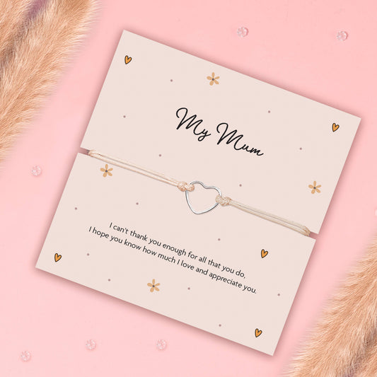 My Mum Heart Bracelet – Meaningful Mum Jewellery