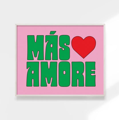 Mas Love Art Print (Unframed)