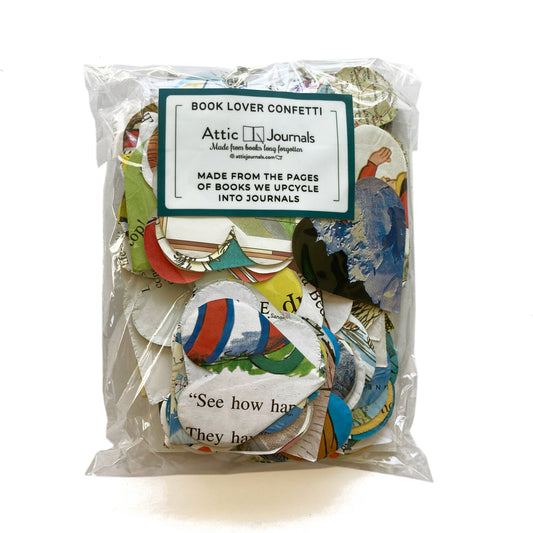 Book Lover Heart Confetti