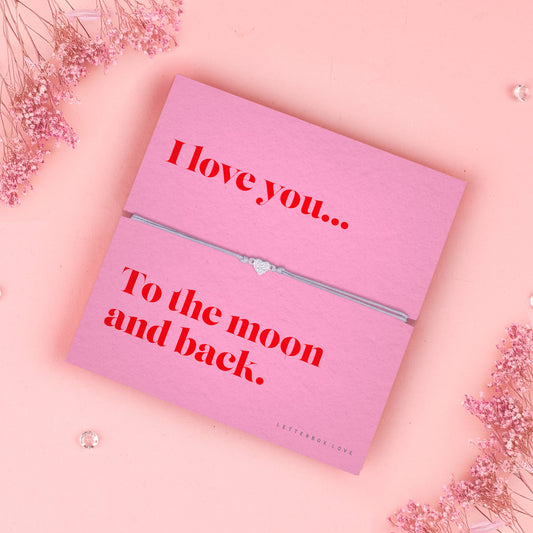 I Love You to the Moon and Back – Star Charm Bracelet