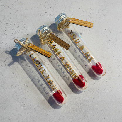 Heart Quote Gift Tube – Custom or Pre-Written Message